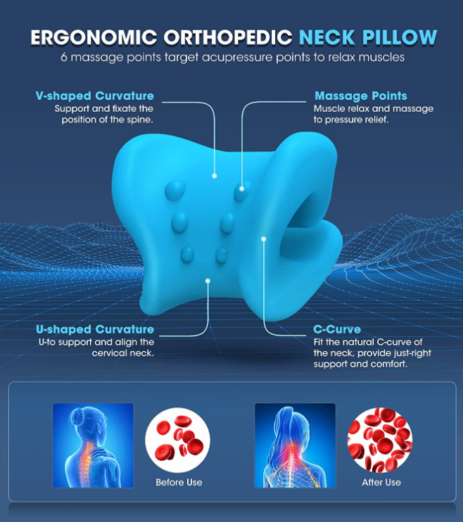 Cervical Neck & Shoulder Pillow