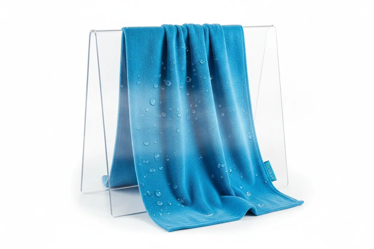 instantly cooling towel